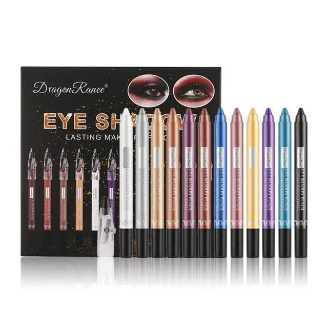 12 Colors Eyeshadow Pencil Set - WIQ