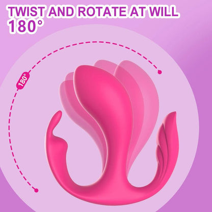 3-i-1 Trådlös Trippelstimulansvibrator - WIQ