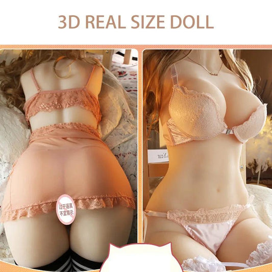 3D Manlig Masturbator med Stora Bröst och Sexiga Stjärtar - WIQ