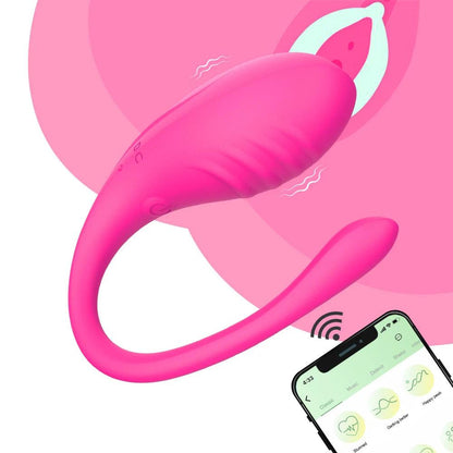 9-Hastighets Smarta Vaginala Vibratorer med APP-Kontroll - WIQ