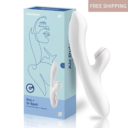 Tysk Satisfyer 10 Hastigheters Sugande Vibratorer för G-punkt och Klitorisstimulering