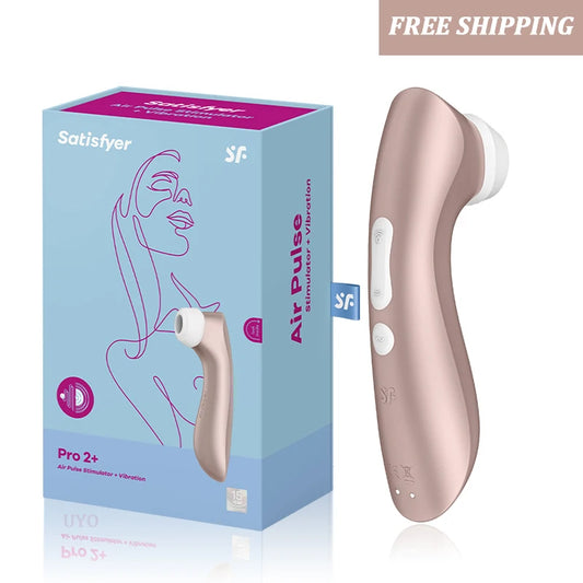 Satisfyer Pro 2+ Sugande Vibratorer för Kvinnor med G-Punkt Stimulering