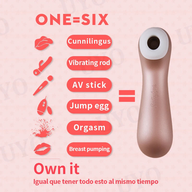 Satisfyer Pro 2+ Sugande Vibratorer för Kvinnor med G-Punkt Stimulering