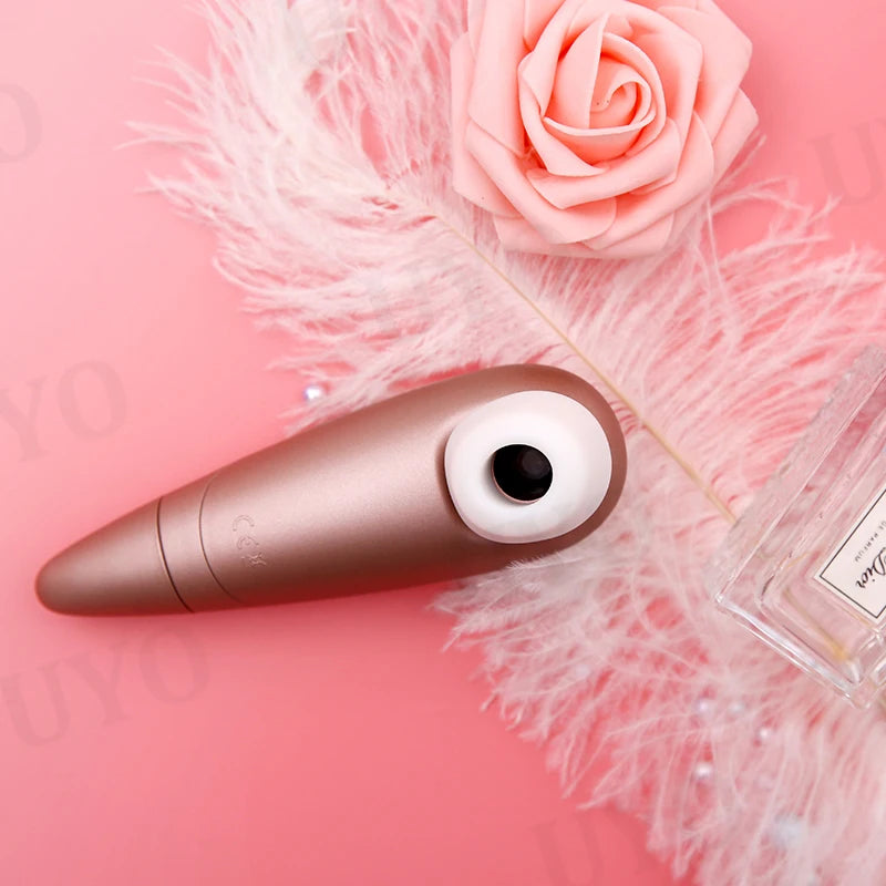 Satisfyer Clitoral Stimulator and Vibrator in Silicone with Nipple Sucker