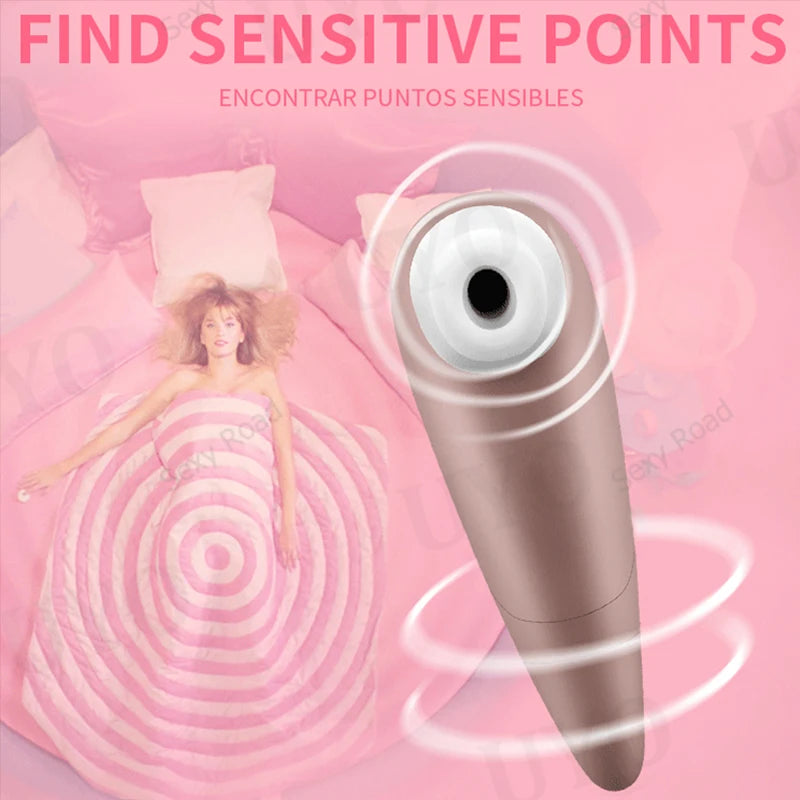 Satisfyer Clitoral Stimulator and Vibrator in Silicone with Nipple Sucker