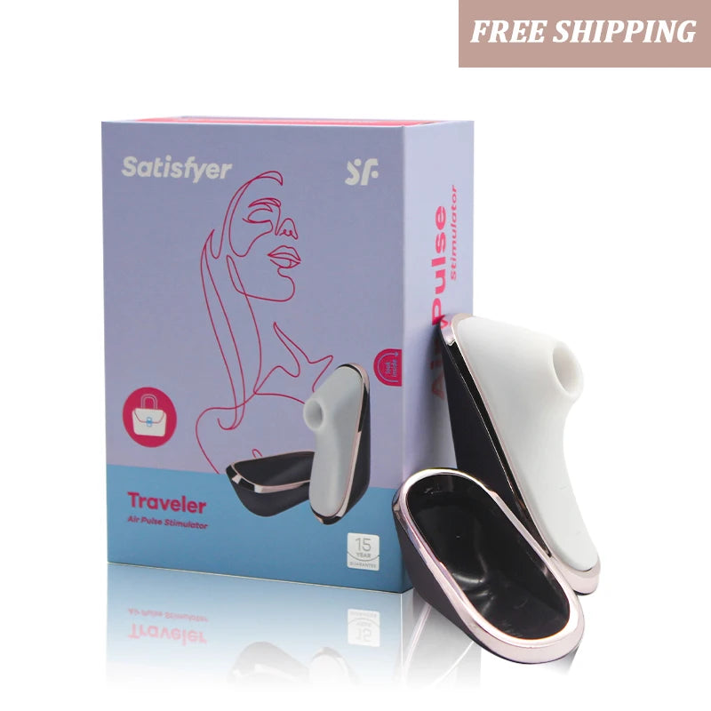 Satisfyer Suction Sensor for Clitoris and G-spot, Rose Gold