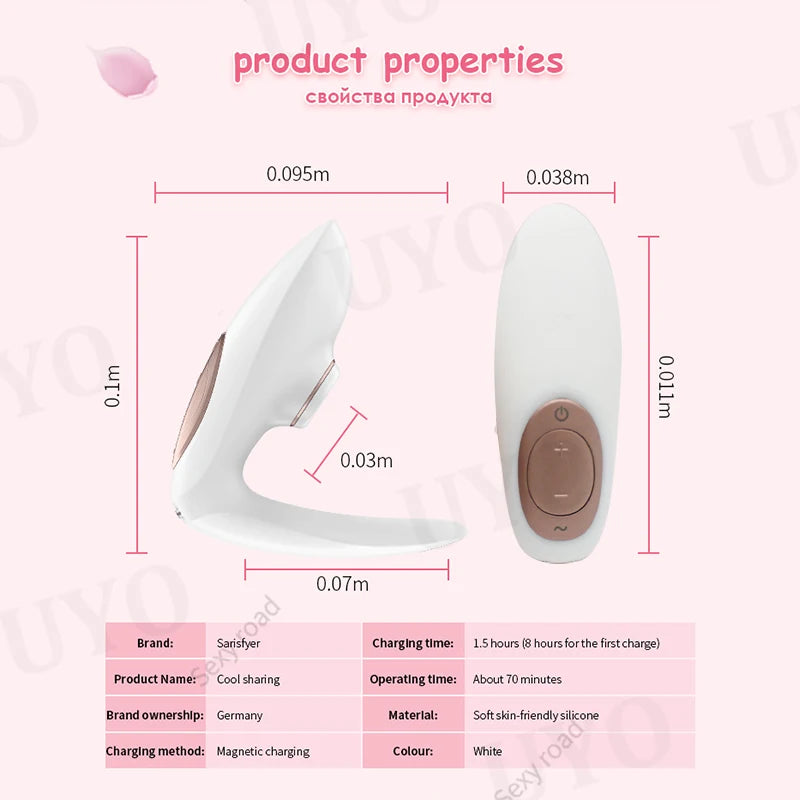 Satisfyer Pro4 Couple Vibrator with Suction Function and G-Spot Stimulation