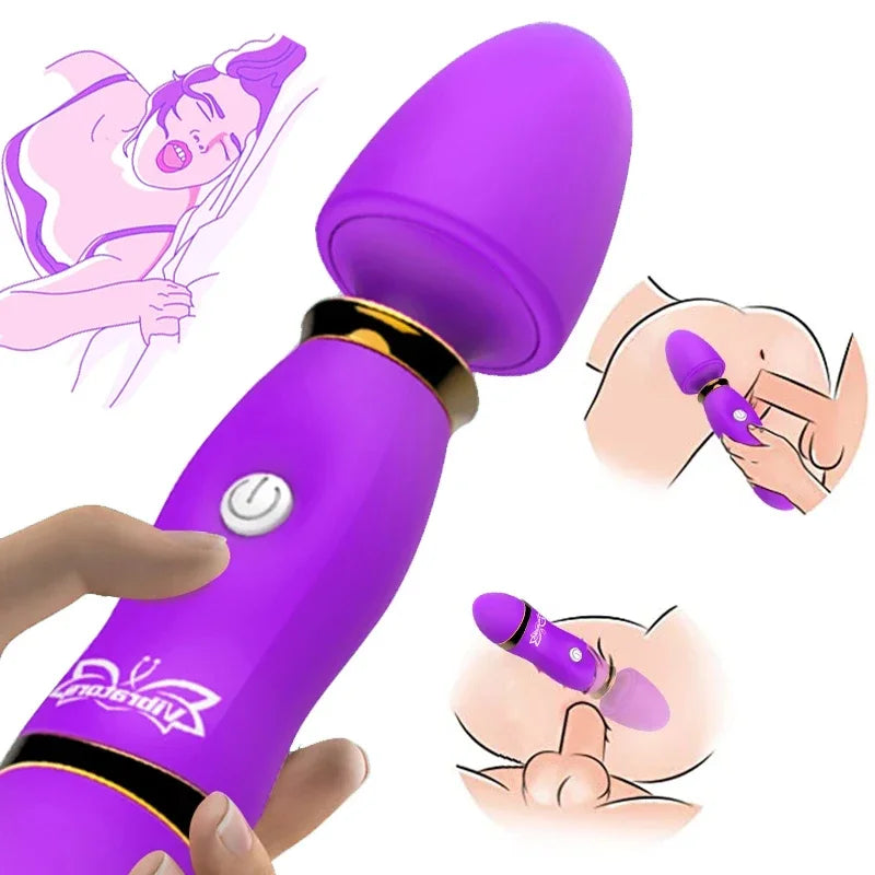 Female G-Spot Vibrator - Portable Clitoral Stimulator