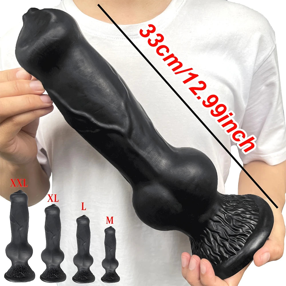 Gigantisk Dildo med Sugkoppsdesign för Vuxna