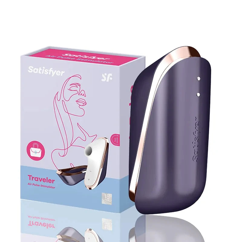 Satisfyer Sugsensor för Klitoris och G-punkt, Rosa Guld