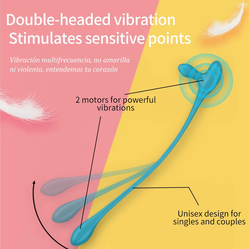 Satisfyer 2 in 1 Multifunctional Couple Toy with Vibrator and Anal Plug