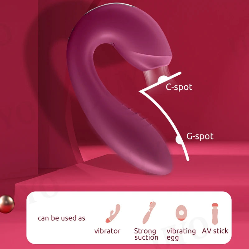 Satisfyer Sunray: 2-in-1 U-shaped clitoris stimulator with app control