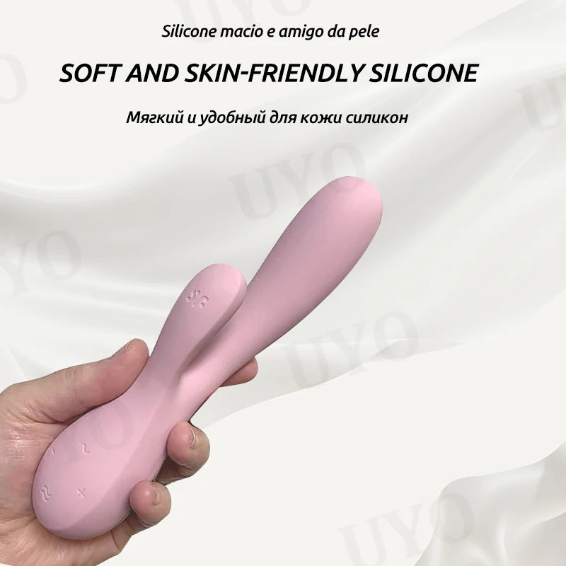 Satisfyer Mono Flex App-controlled Rabbit vibrator for clitoral stimulation