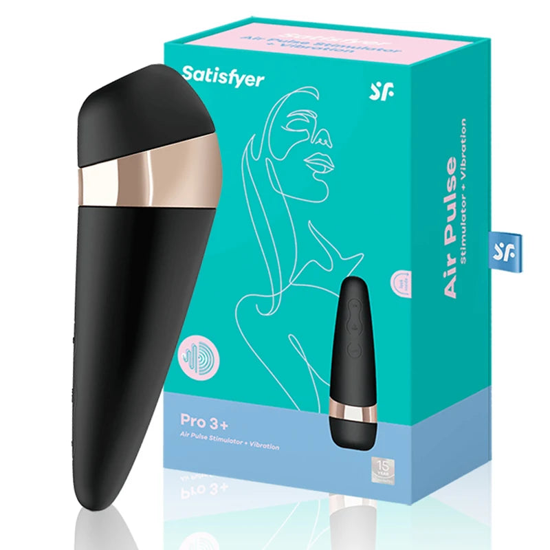 Satisfyer Pro 3+ - Klitorisstimulator och Vibrator för Kvinnor