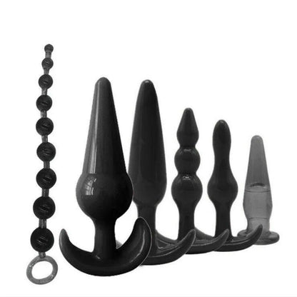 Analplugg Set med 10 Vibrerande Buttplugs för Sensuell Stimulans - WIQ