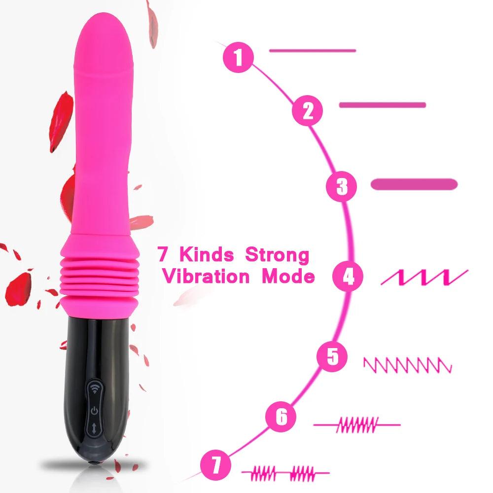 Automatisk G-punktsdildo med Tryckjustering - WIQ