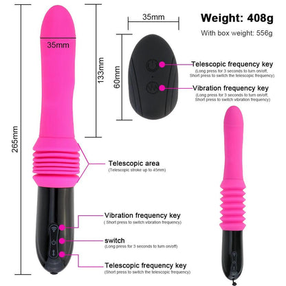 Automatisk G-punktsdildo med Tryckjustering - WIQ