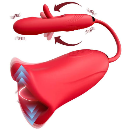 Beröringshonung Tunglickande Nipple Vibrator - Sensationell Lustupplevelse - WIQ