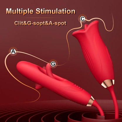 Beröringshonung Tunglickande Nipple Vibrator - Sensationell Lustupplevelse - WIQ