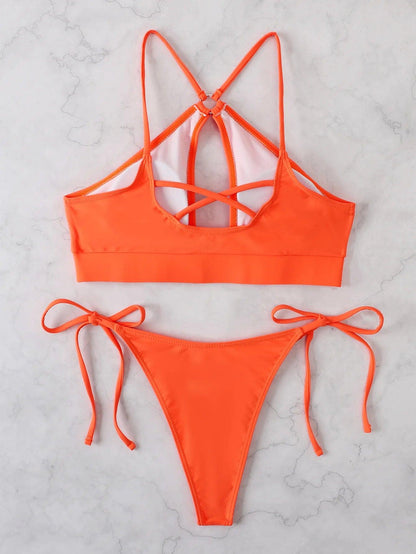 Brasiliansk Push Up Monokini för Strandlook - WIQ