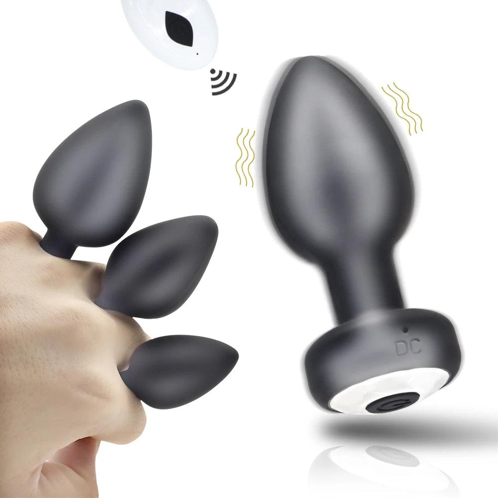 Buttplug Set - 3 Storlekar för Ökad Njutning - WIQ