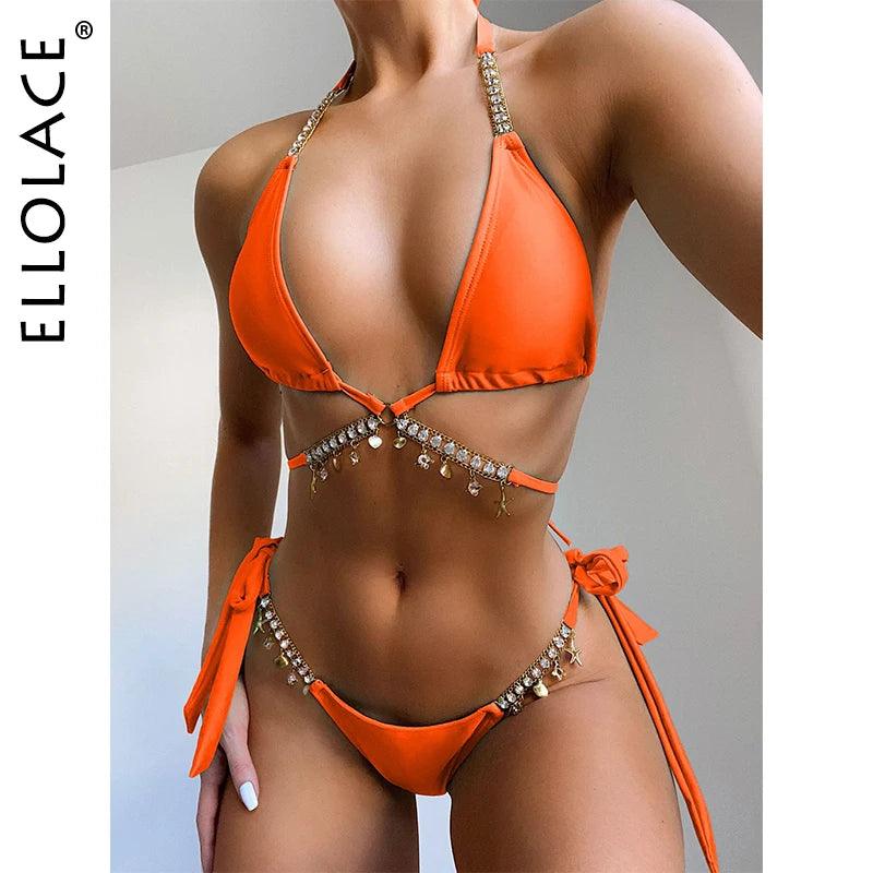 Diamantgläns Bikini av Ellolace - WIQ