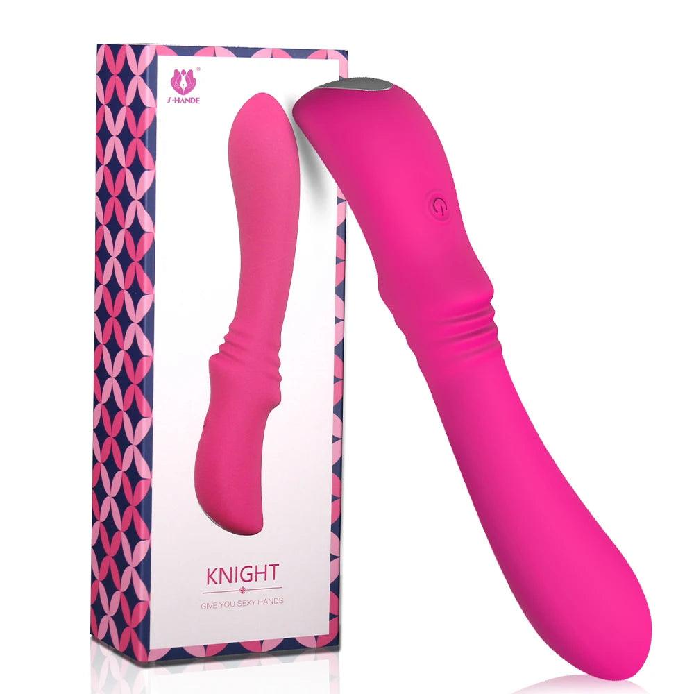 Dildo med 9 Vibrationslägen och G-punktsmålning för Kvinnor - WIQ