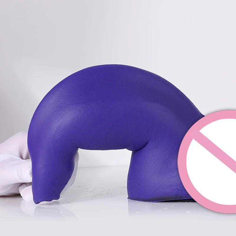 Dildo med Flexibel Design och Sugkopp - Sensuell Njutning - WIQ