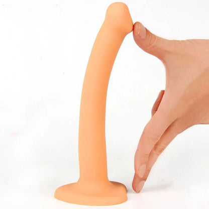 Dildo med Teleskopisk Rörelse och Svängfunktion för Njutning - WIQ