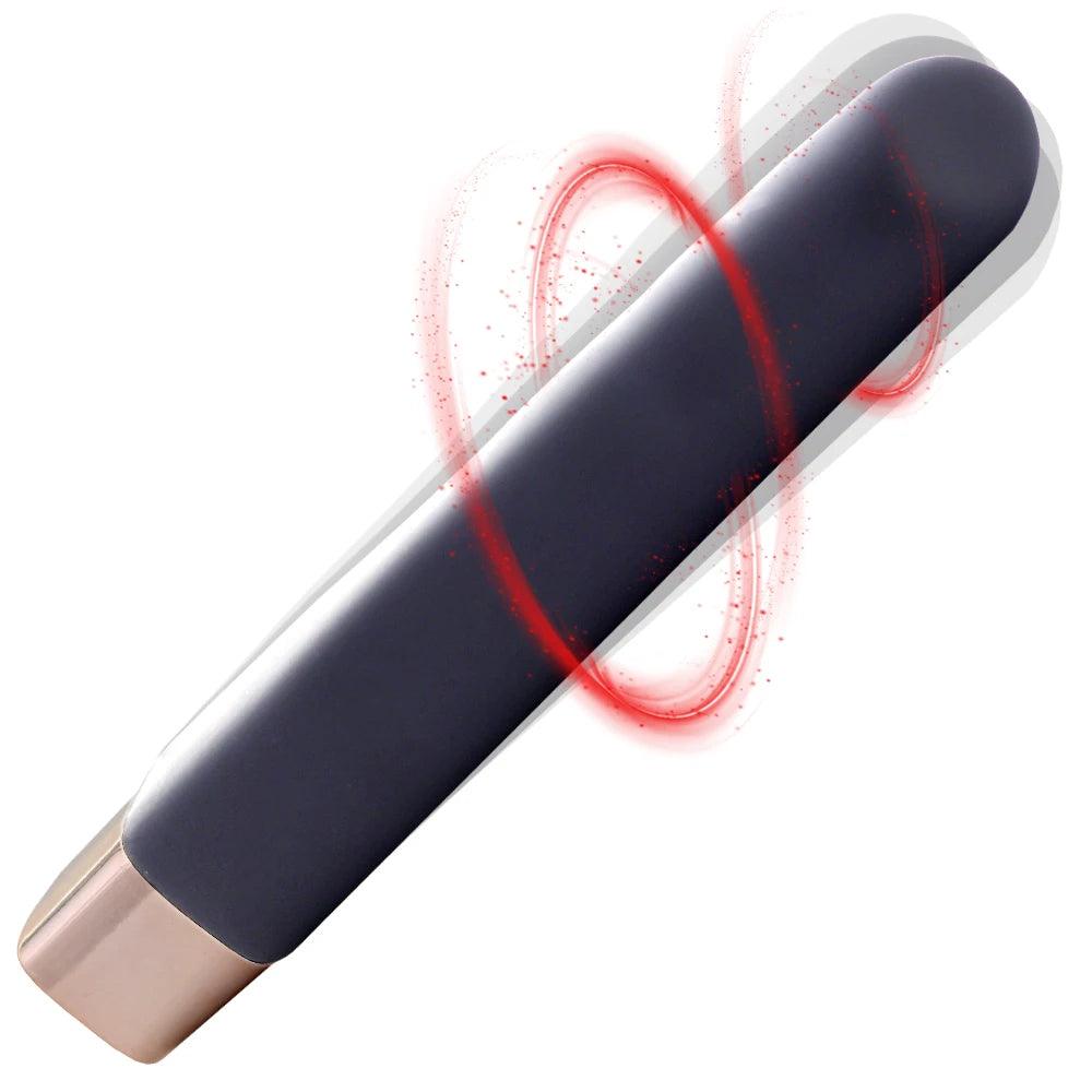 Dildovibrator med 16 Hastigheter - Resevänlig Mini Bullet - WIQ