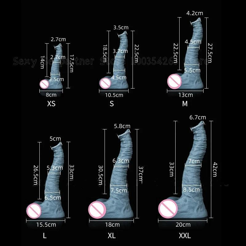 Elefantnäsa Dildo för Sensationell Njutning - WIQ