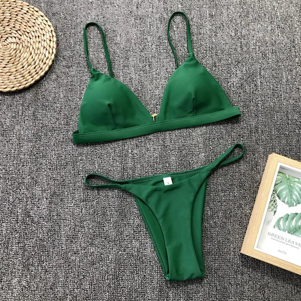 Elegant Bikini Set för Strand och Pool - WIQ