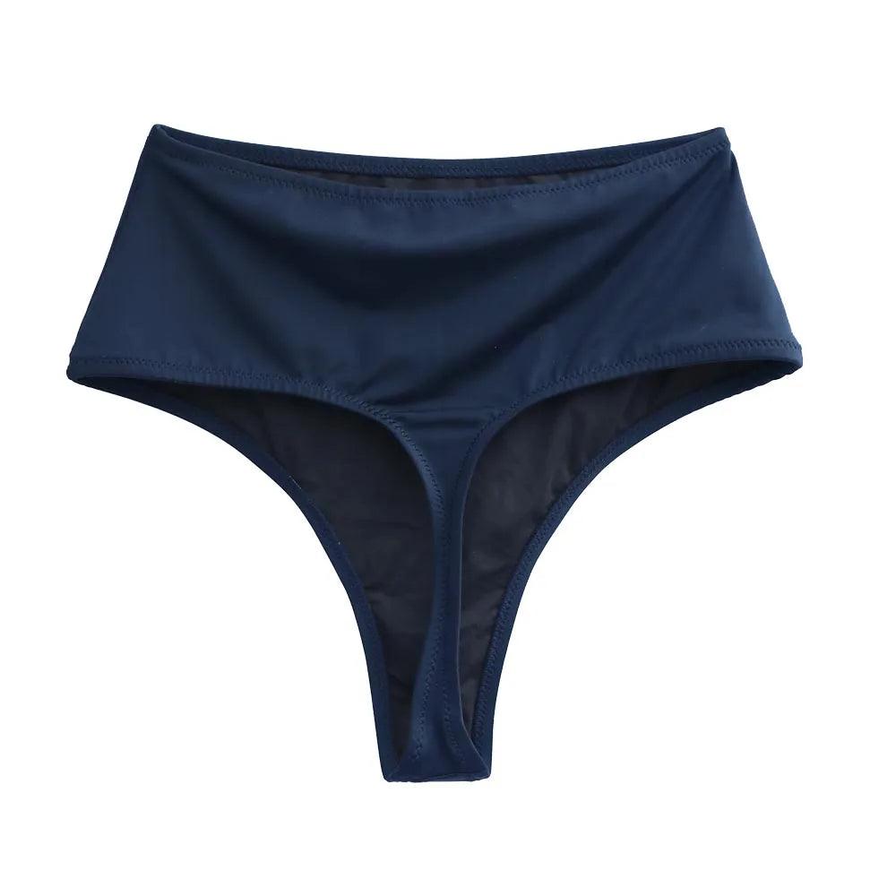 Elegant Vit Tanga Bikini - Stiligt och Bekvämt - WIQ