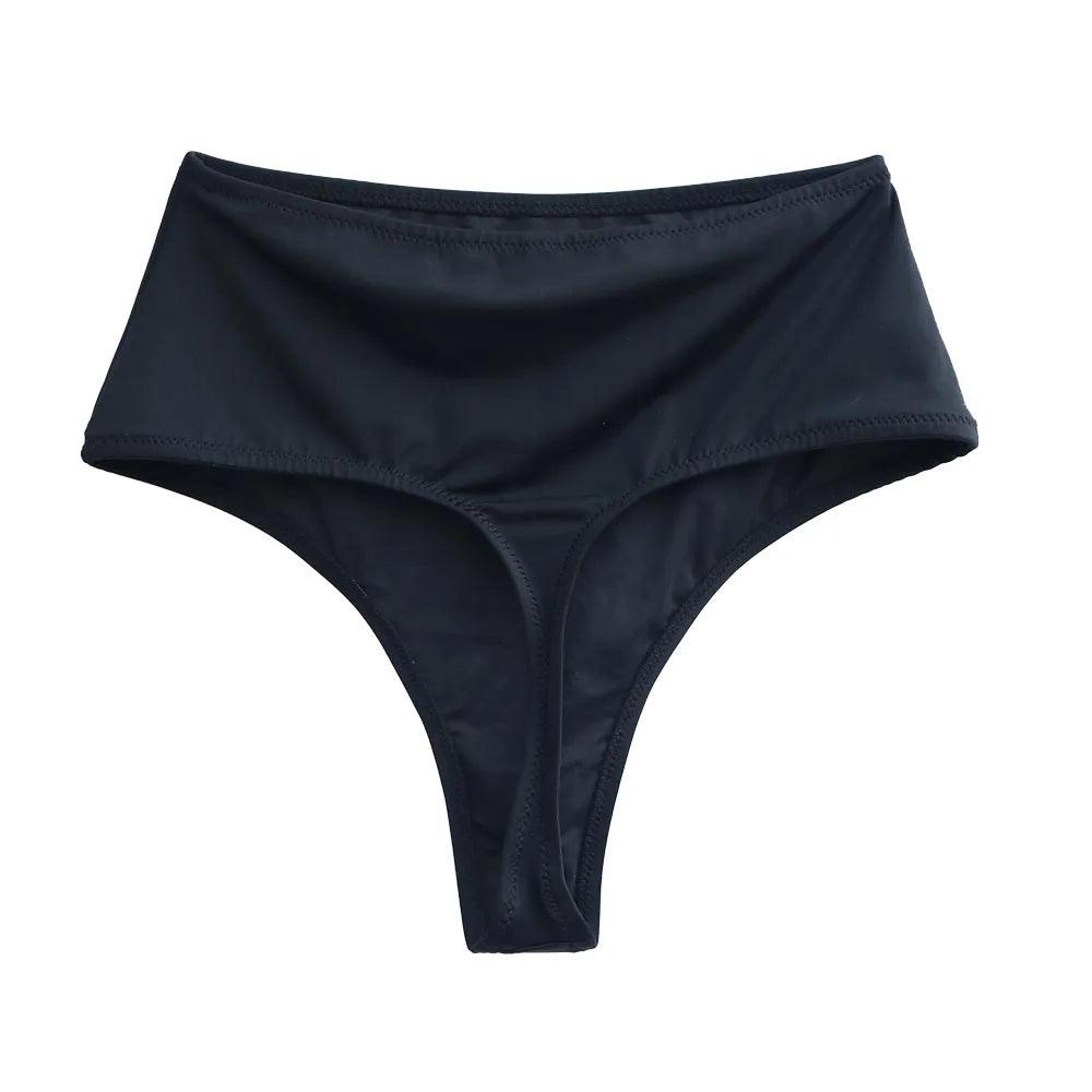 Elegant Vit Tanga Bikini - Stiligt och Bekvämt - WIQ