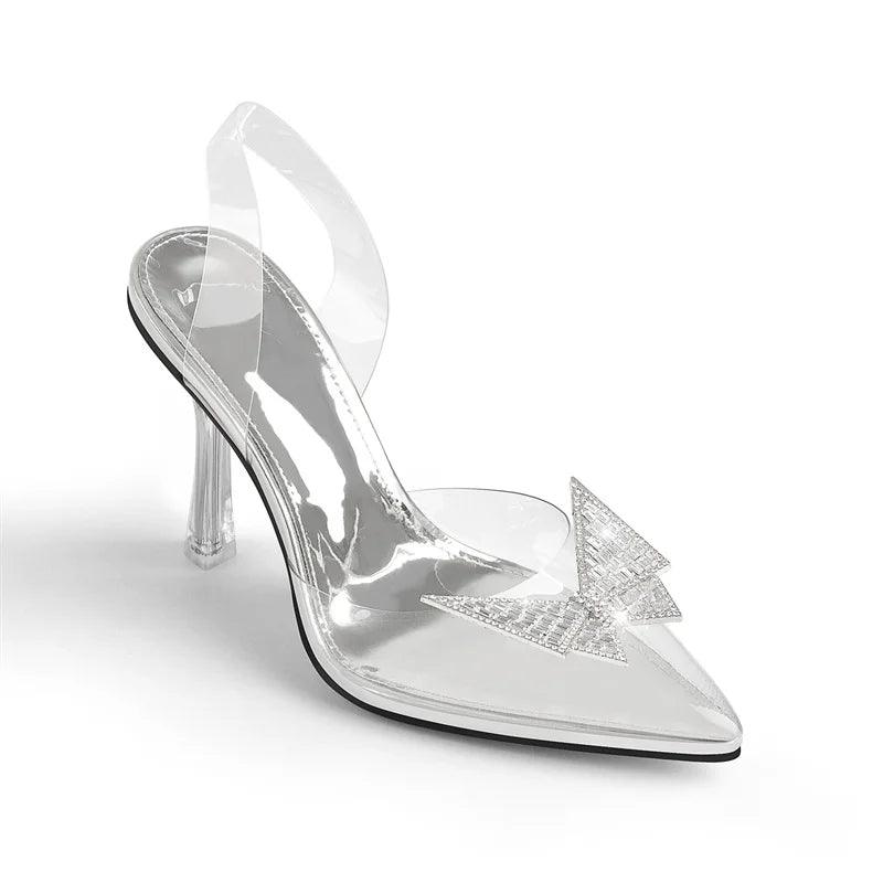 Eleganta Transparenta Stiletto Pumpar - WIQ