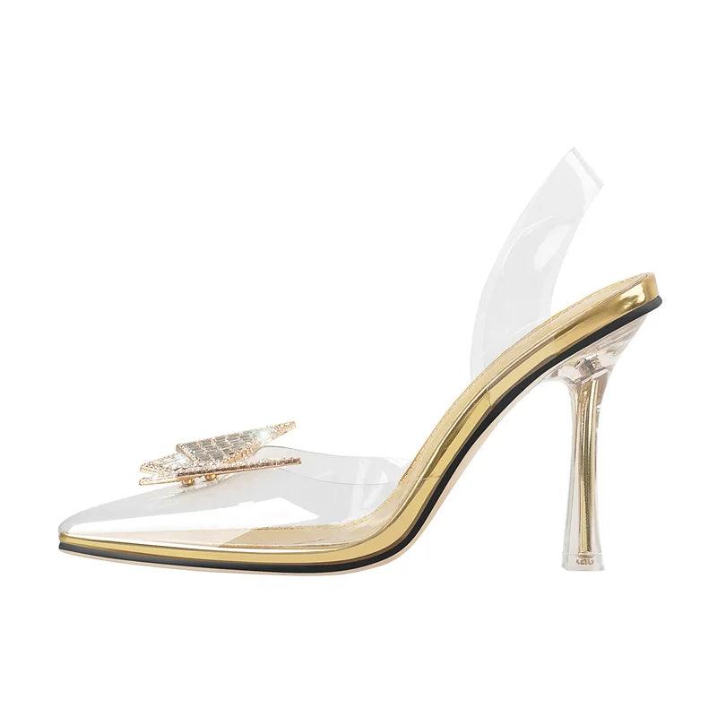 Eleganta Transparenta Stiletto Pumpar - WIQ