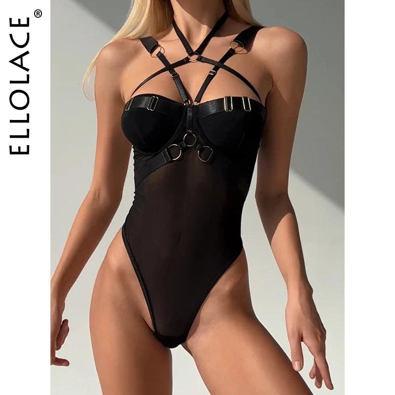 Förtrollande Spets Bodysuit - Sensuell Charm - WIQ