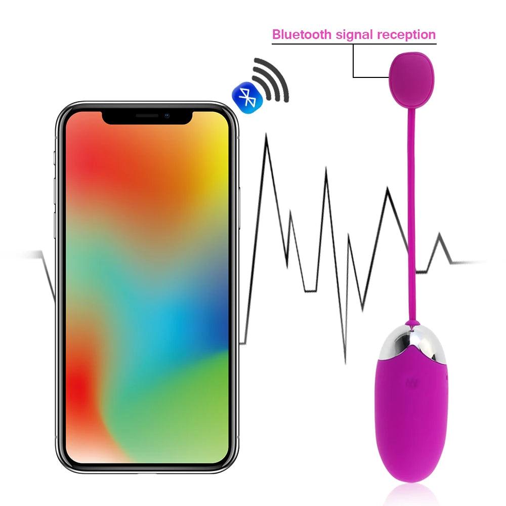 G-Punkt Vibrator med Bluetooth-Kontroll - WIQ