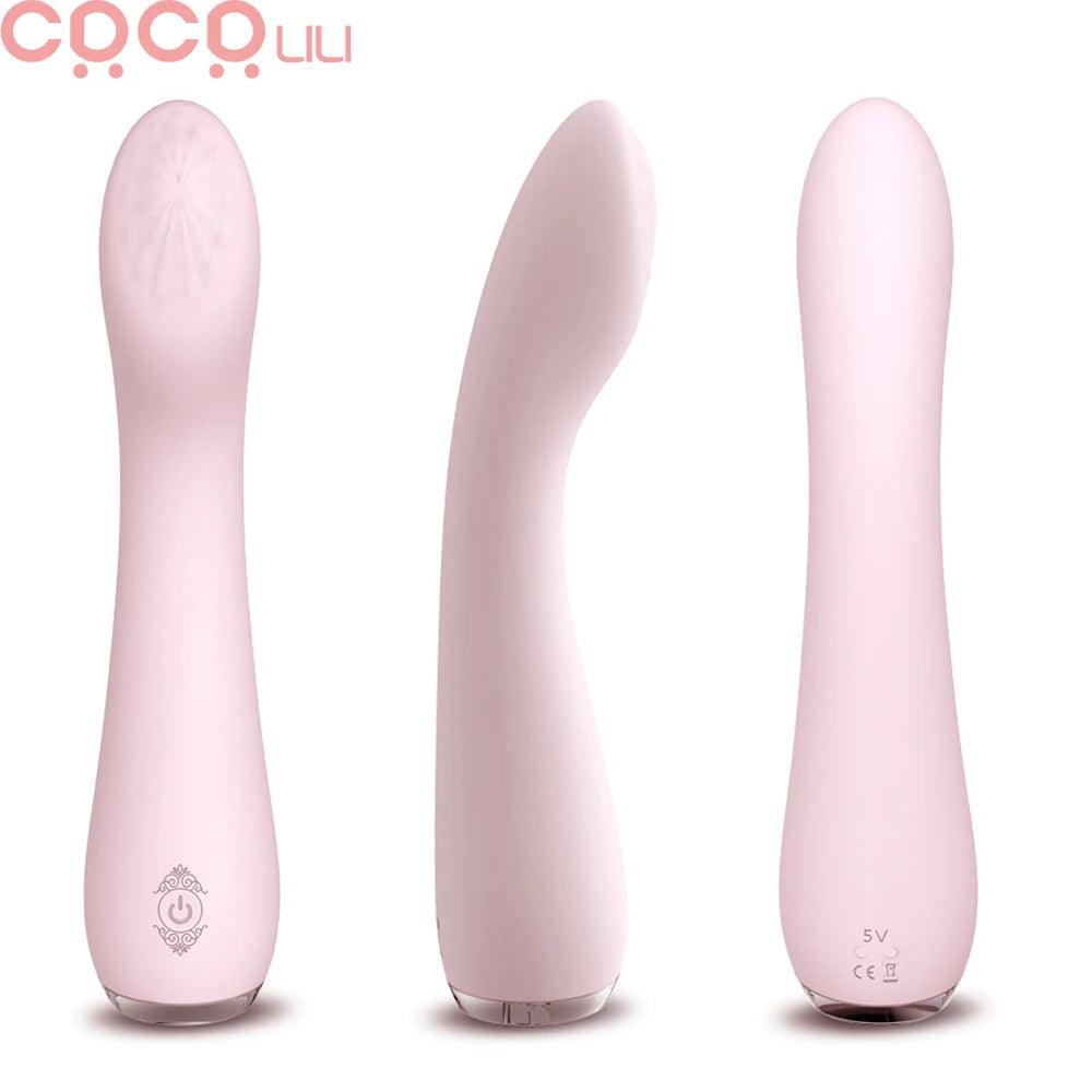 G-Punkts Dildo Vibrator med 9 Lägen för Ökad Njutning - WIQ