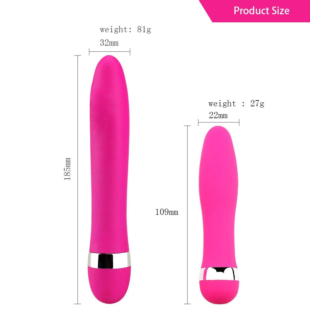 G-Punktsvibrator för Stimulans - Stor/Liten, Premium Material - WIQ