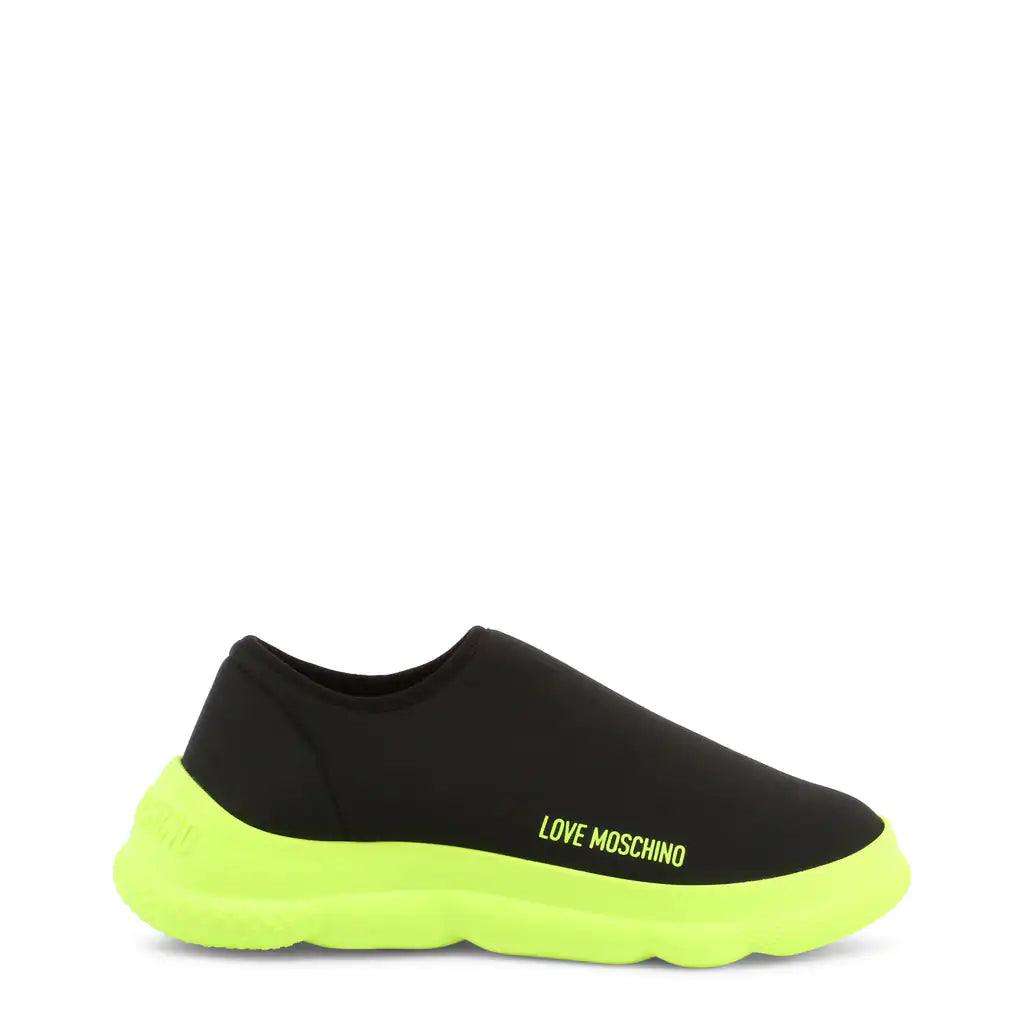 Grön Neon Slip-On Sneakers från Love Moschino - WIQ