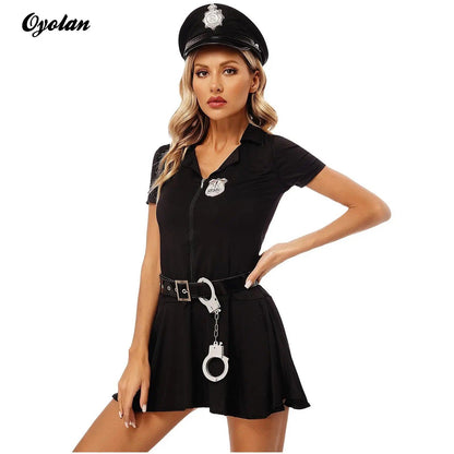 Hjältinna i Uniform Cosplay-set - WIQ