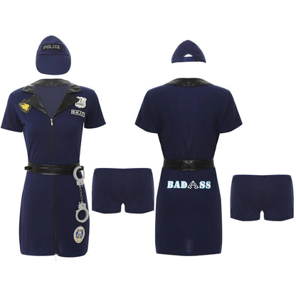 Hjältinna i Uniform Cosplay-set - WIQ