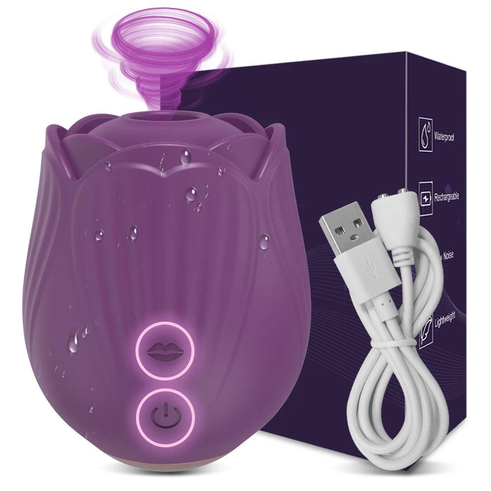 Intensiv Klitorisstimulator Vibrator - 10 Lägen - WIQ