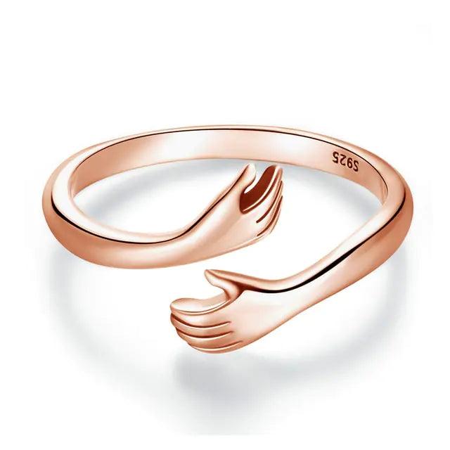 Kärleksfull Justerbar Ring i Sterlingsilver - WIQ