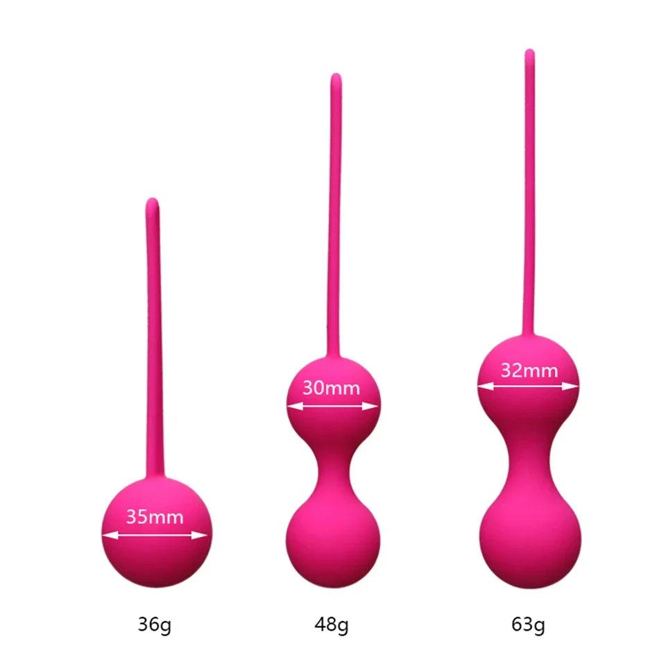 Kegel Ball Vibrator för Vaginal Övning och Njutning - WIQ