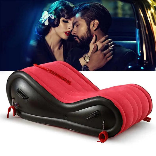 Luftig soffa för erotiska lekar med handklovar - Strandmöbel - WIQ
