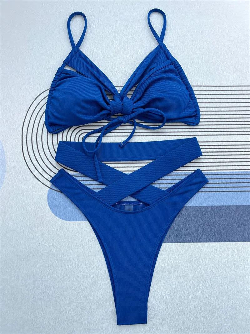 Lyxig Bandeau Bikini Set för Kvinnor av Para Praia - WIQ