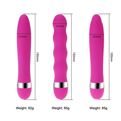 Lyxig Dildo med Justerbara Hastigheter & Silikon Kvalitet - WIQ