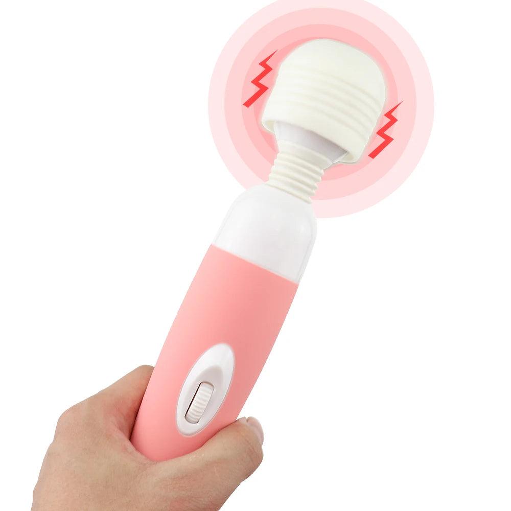 Lyxig Trådbunden Massage Vibrator - WIQ